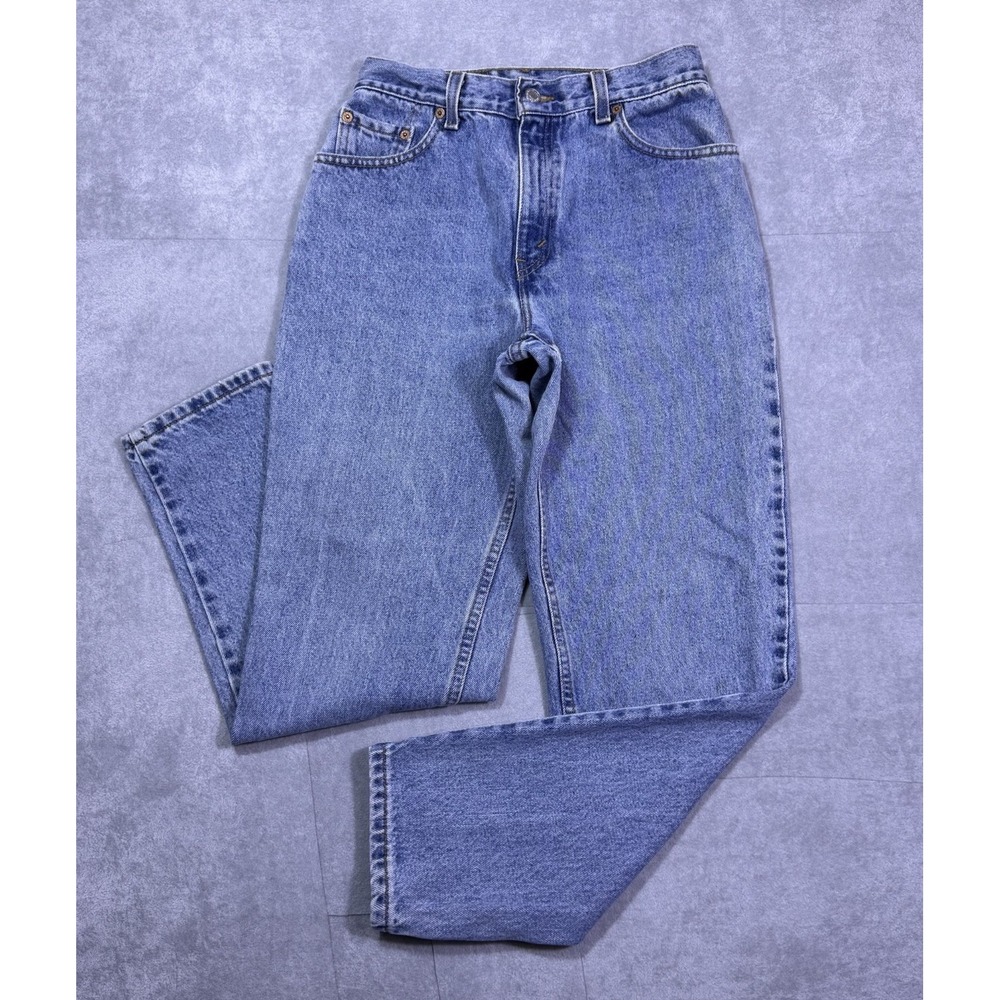 VINTAGE Levis Jeans Womens 8 (26x29) 550 Relaxed Fit Hi-Rise Tapered Made In USA